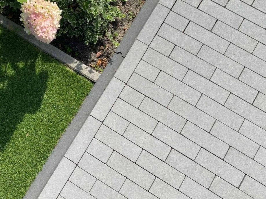 Beton Tegel 7 x 8 cm (70 x 80 mm) Pure Minerals Beige - Lengte 21 cm - Afbeelding 3